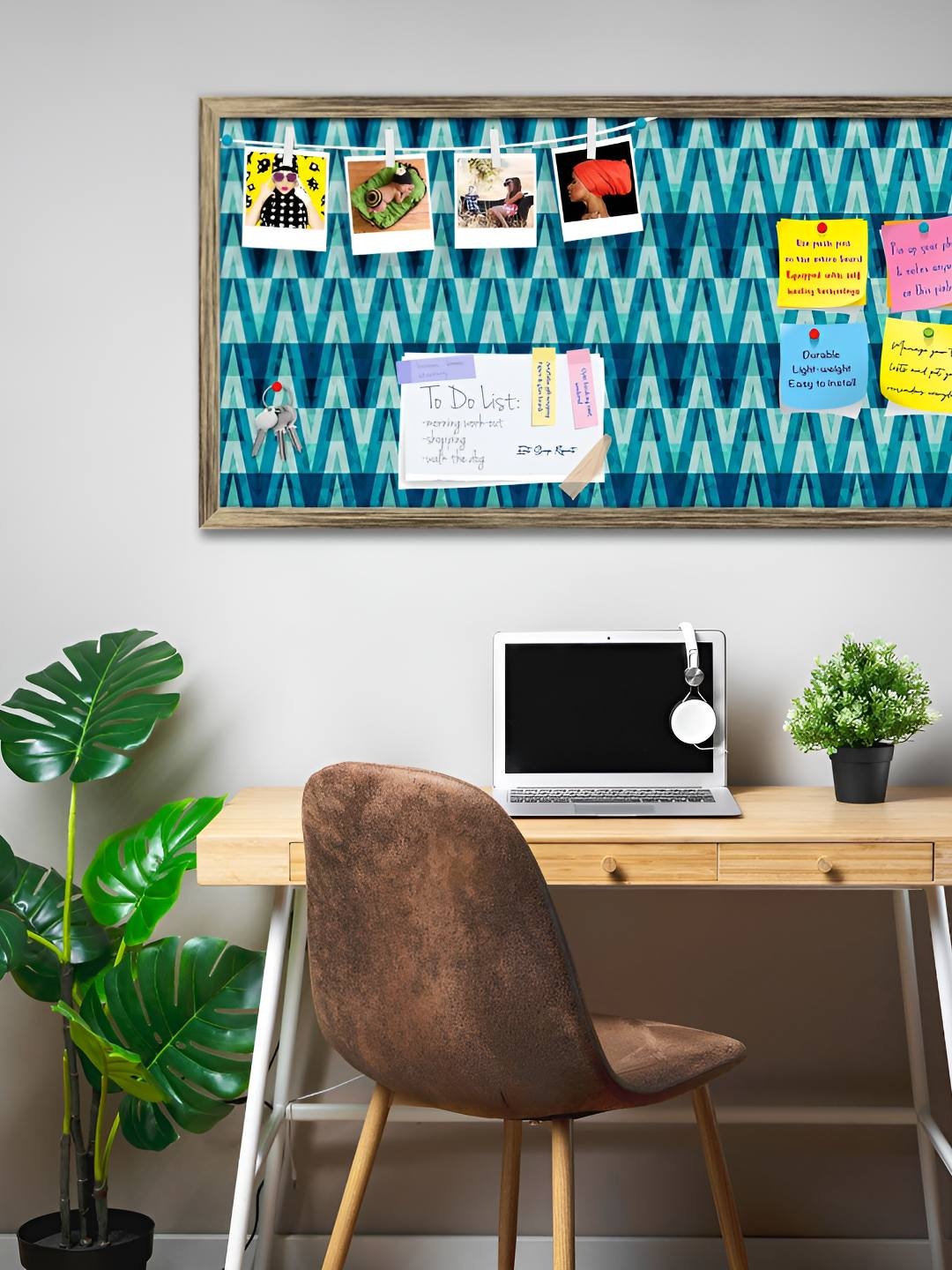 

ArtzFolio Wooden Notice Pin Board, Multi
