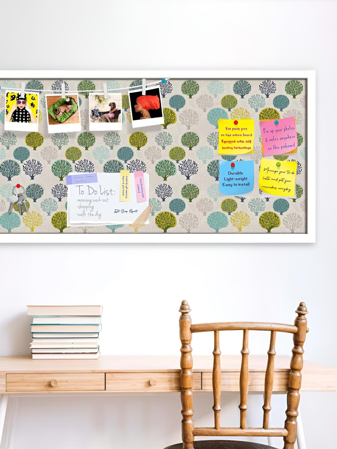 

ArtzFolio Wooden Notice Pin Board, Multi