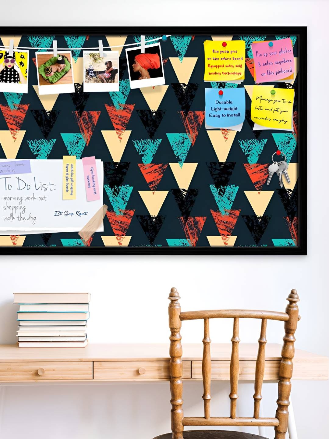 

ArtzFolio Wooden Notice Board, Multi