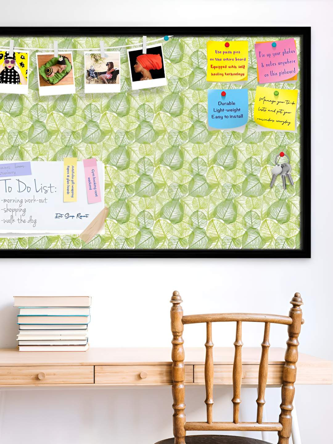 

ArtzFolio Wooden Notice Pin Board, Multi