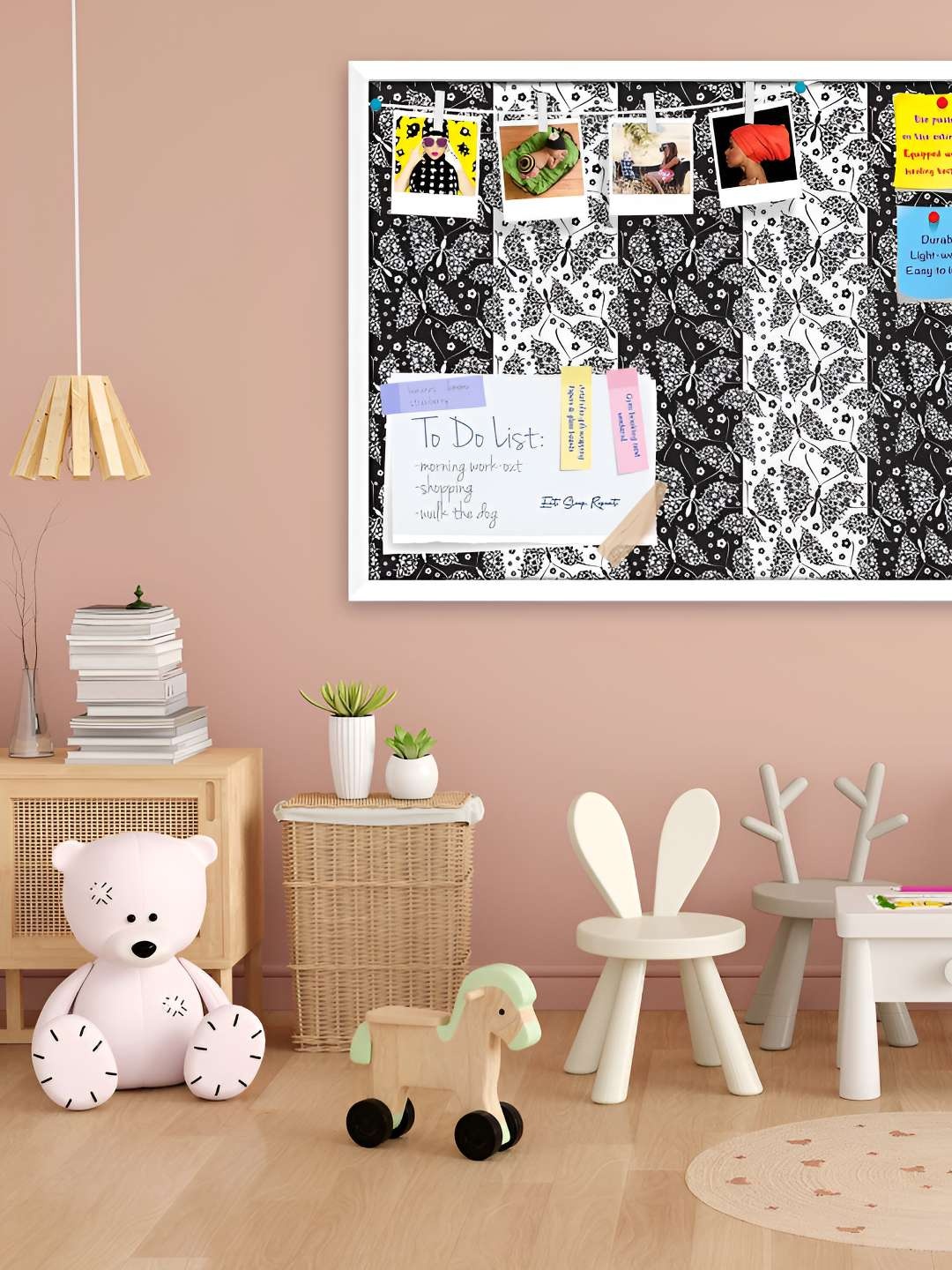 

ArtzFolio Wooden Notice Pin Board, Multi