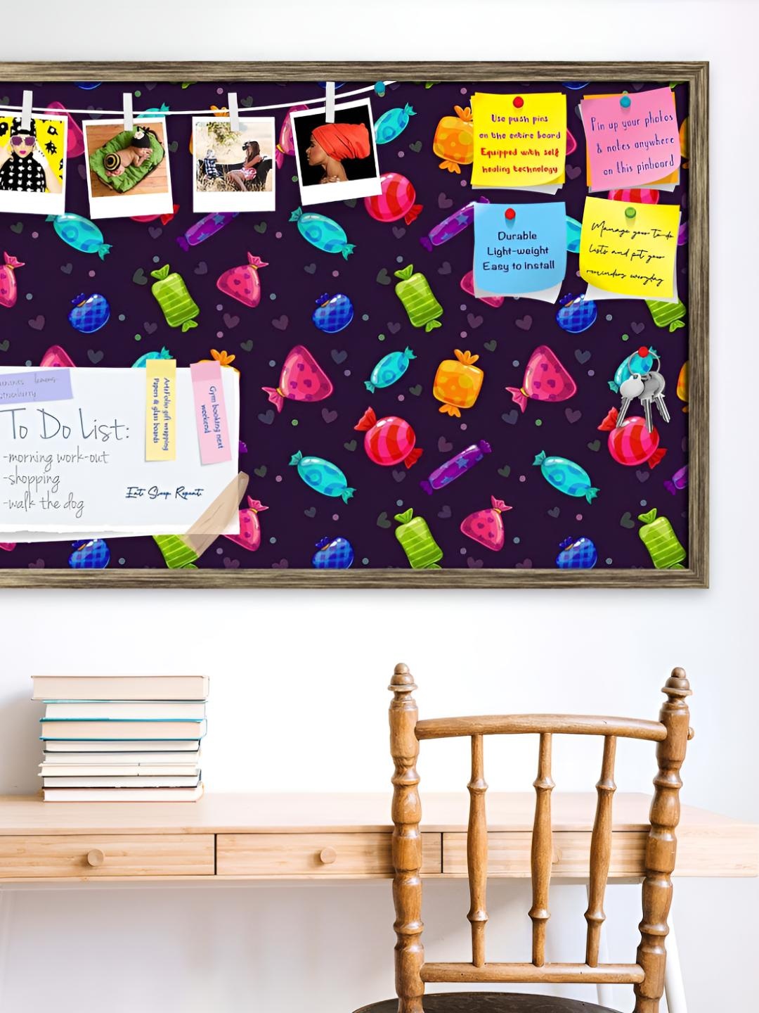 

ArtzFolio Wooden Notice Pin Board, Multi