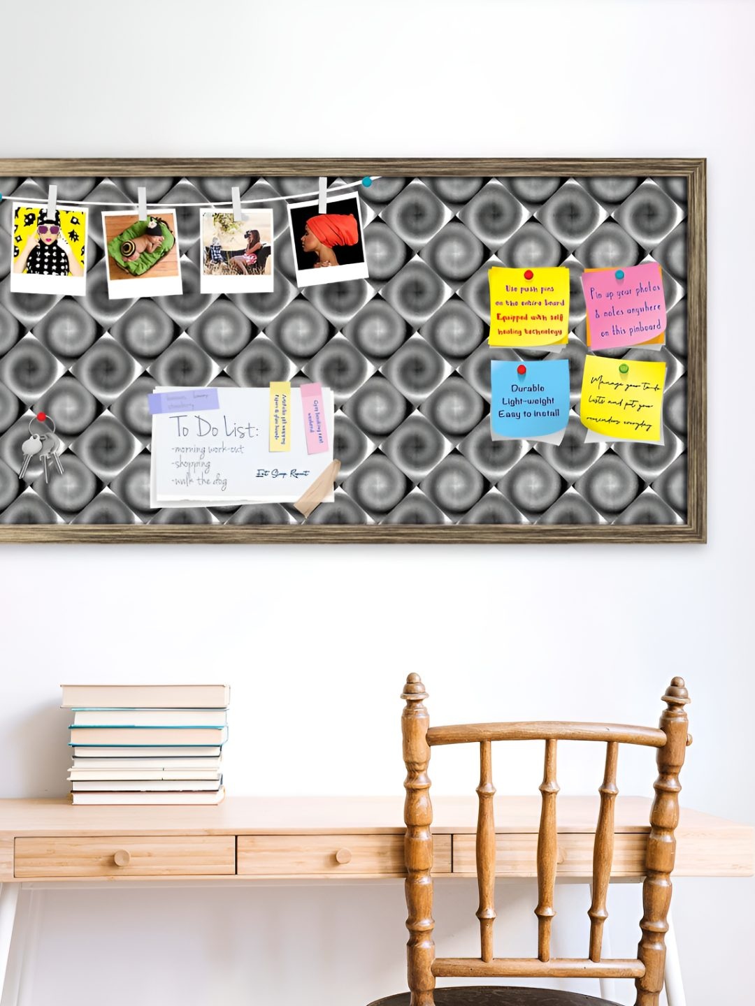 

ArtzFolio Wooden Notice Pin Board, Multi