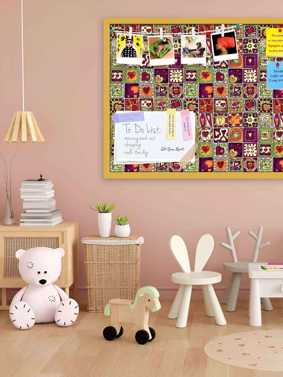 

ArtzFolio Wooden Notice Board, Multi