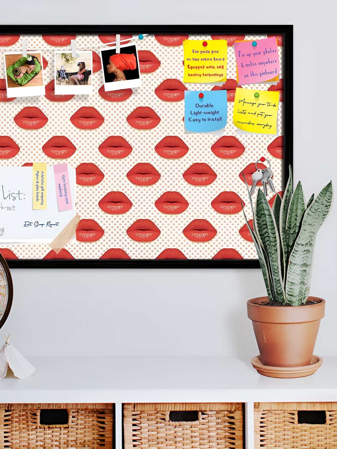

ArtzFolio Wooden Notice Pin Board, Multi