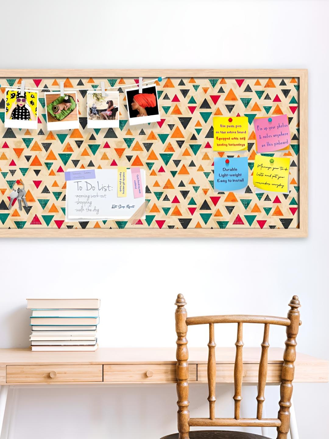 

ArtzFolio Wooden Notice Pin Board, Multi