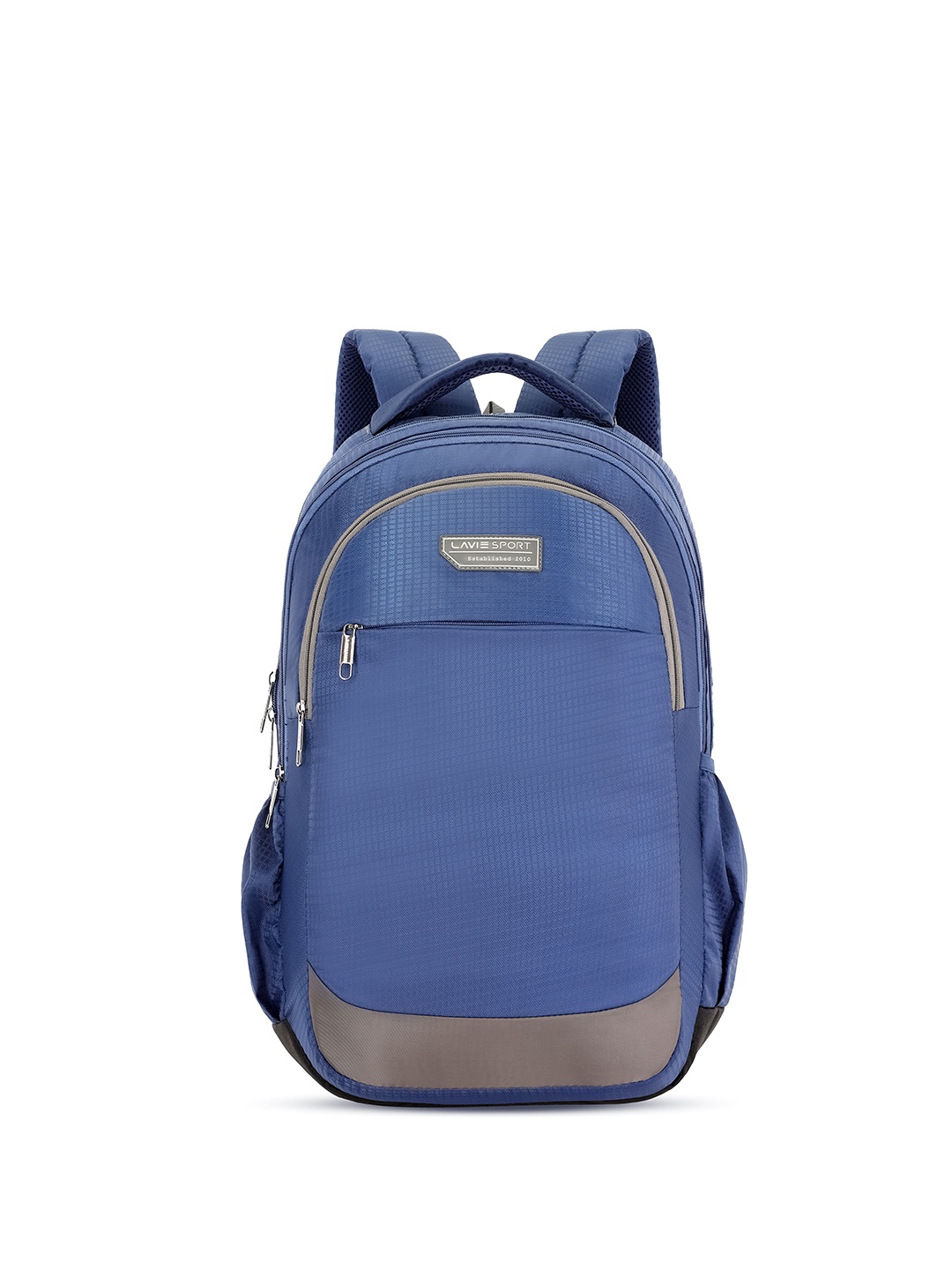 

LAVIE SPORT Unisex Solid Backpack With Rain Cover, Navy blue