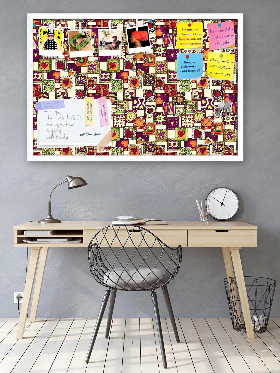 

ArtzFolio Wooden Notice Board, Multi