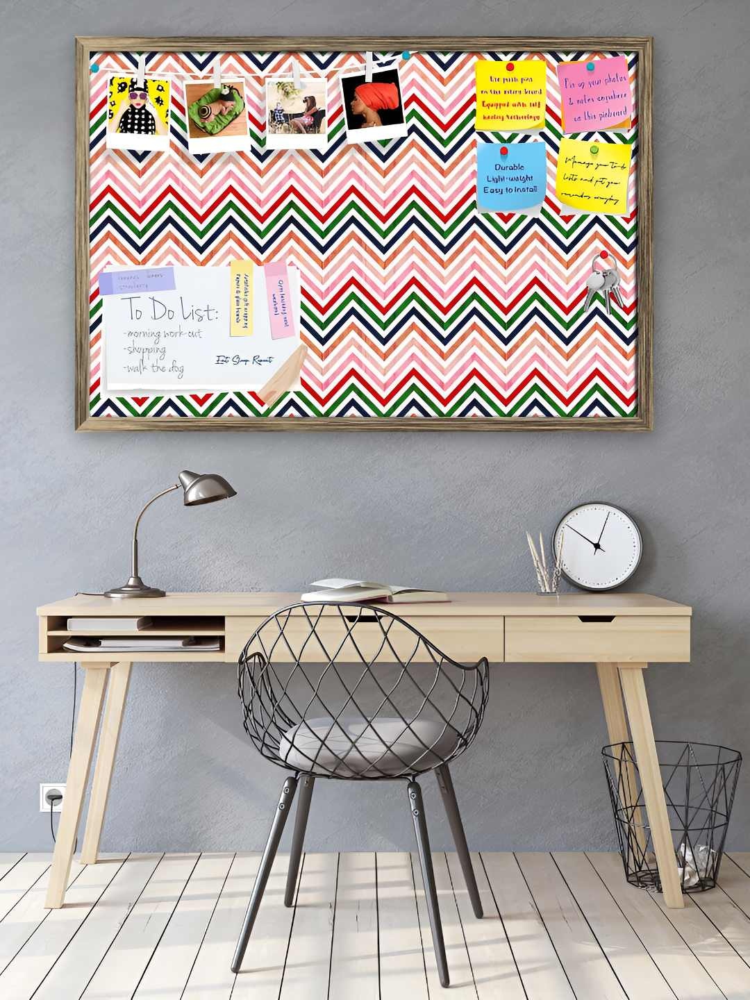 

ArtzFolio Wooden Notice Pin Board, Multi