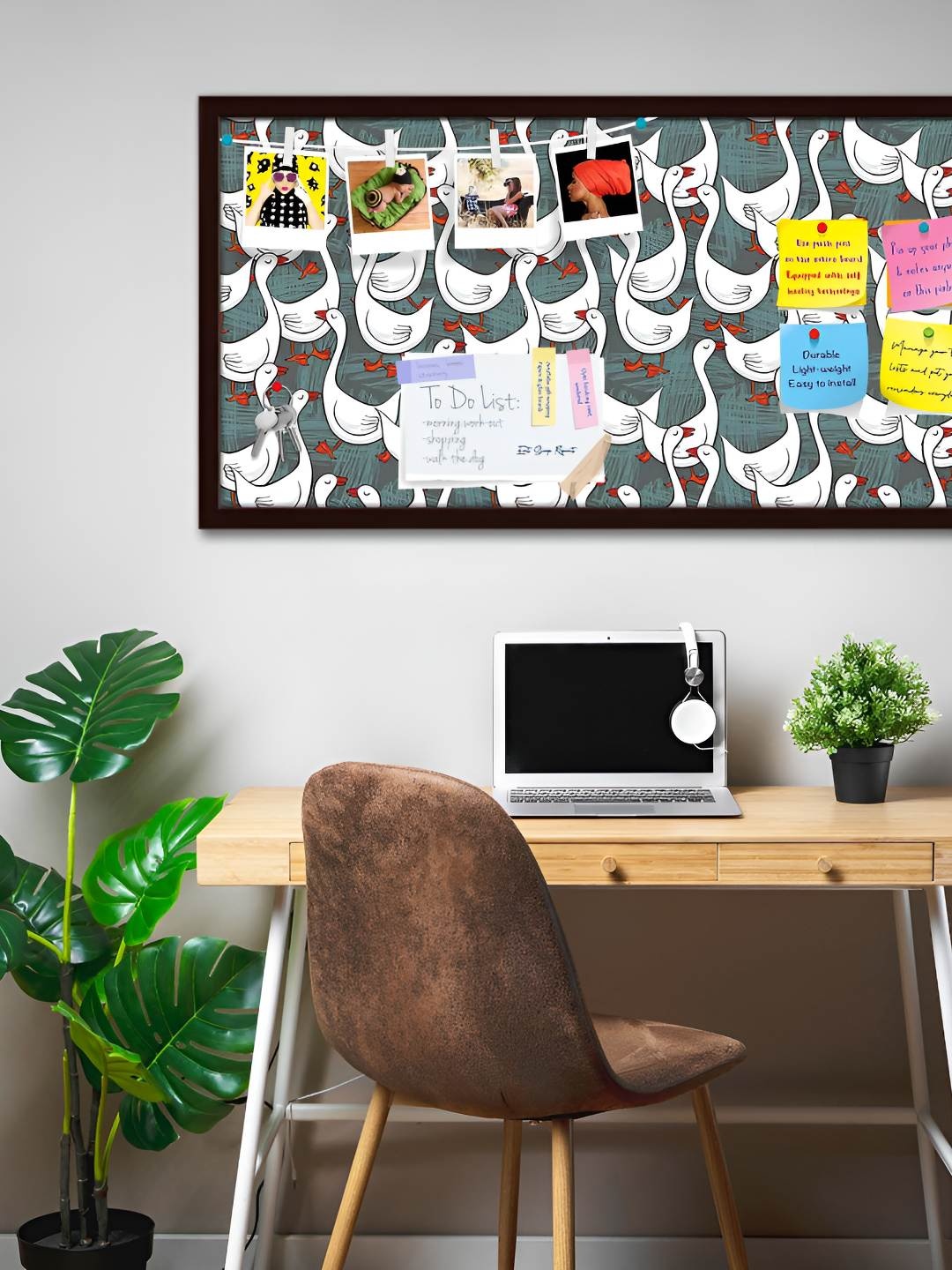 

ArtzFolio Wooden Notice Pin Board, Multi