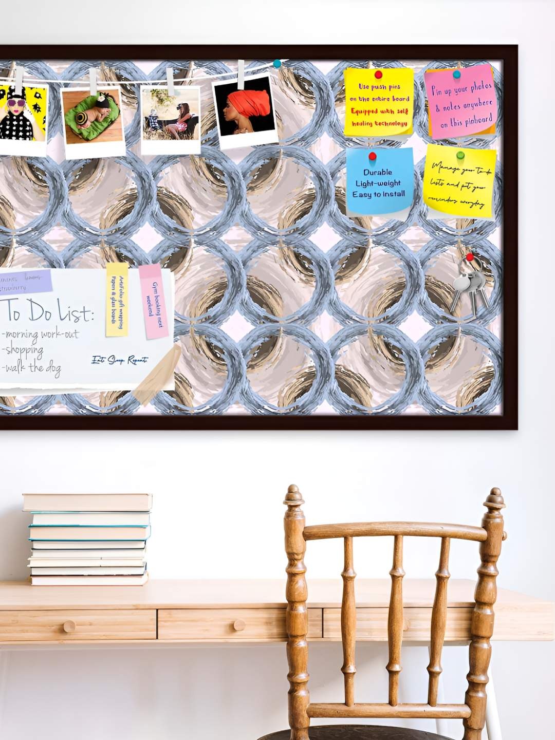 

ArtzFolio Wooden Notice Board, Multi