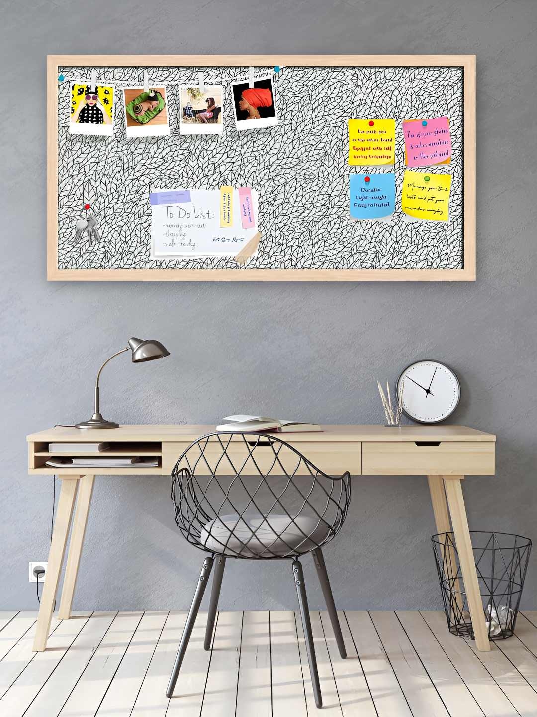 

ArtzFolio Wooden Notice Pin Board, Multi