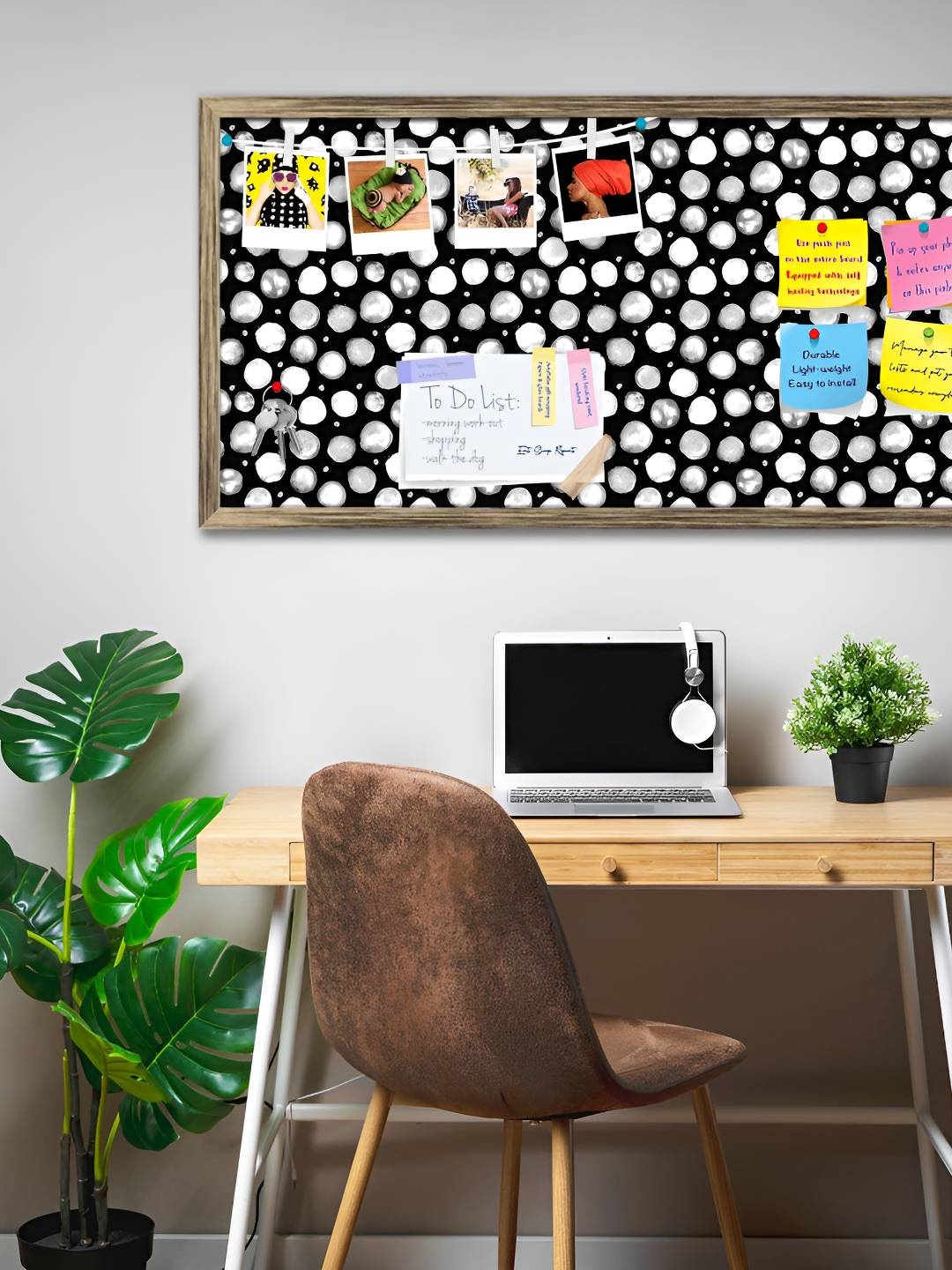 

ArtzFolio Wooden Notice Pin Board, Multi