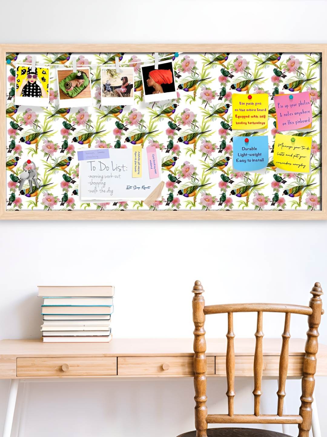 

ArtzFolio Wooden Notice Pin Board, Multi