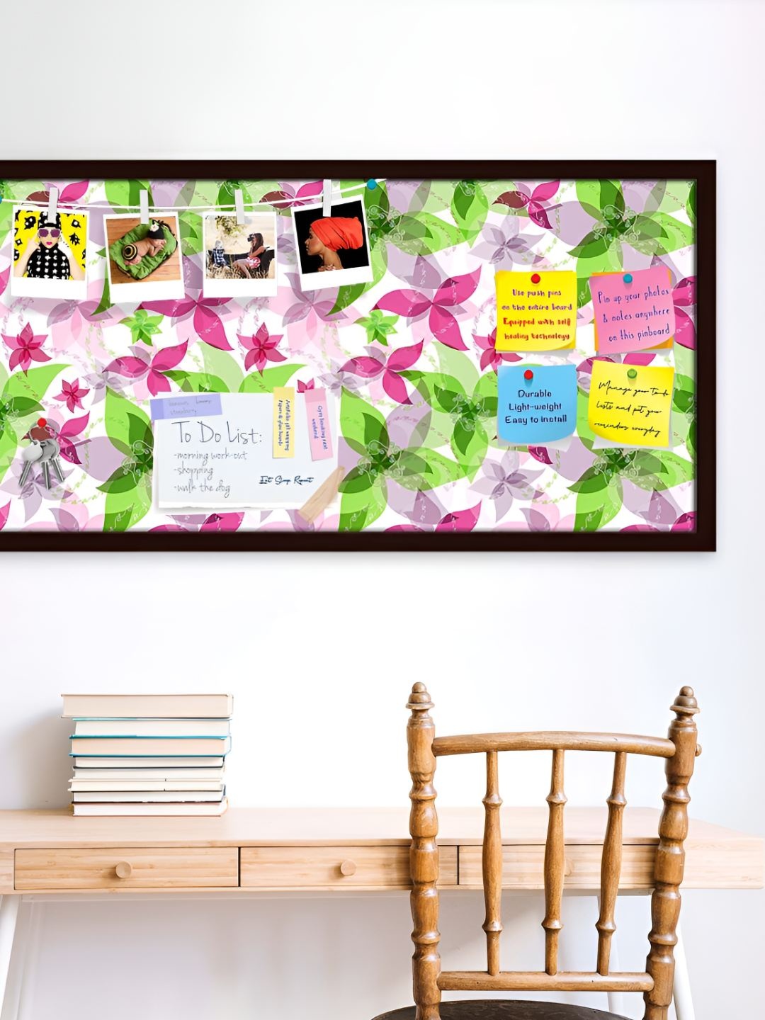 

ArtzFolio Wooden Notice Pin Board, Multi