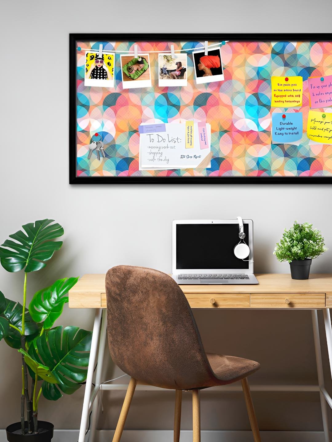 

ArtzFolio Wooden Notice Pin Board, Multi