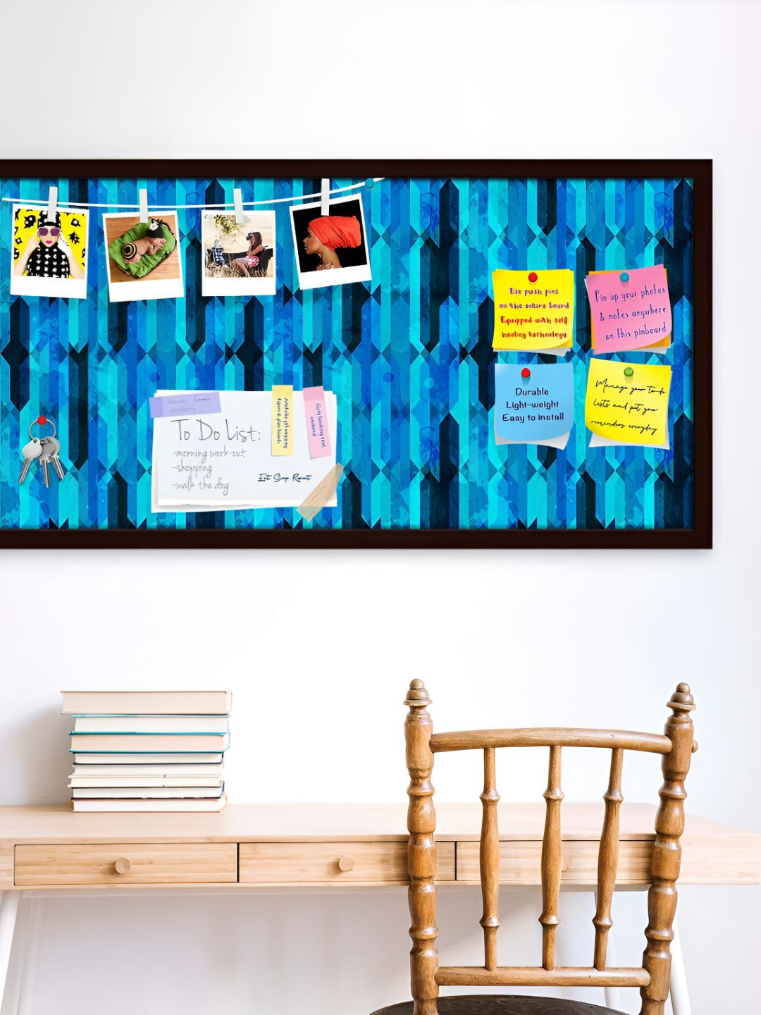 

ArtzFolio Wooden Notice Pin Board, Multi