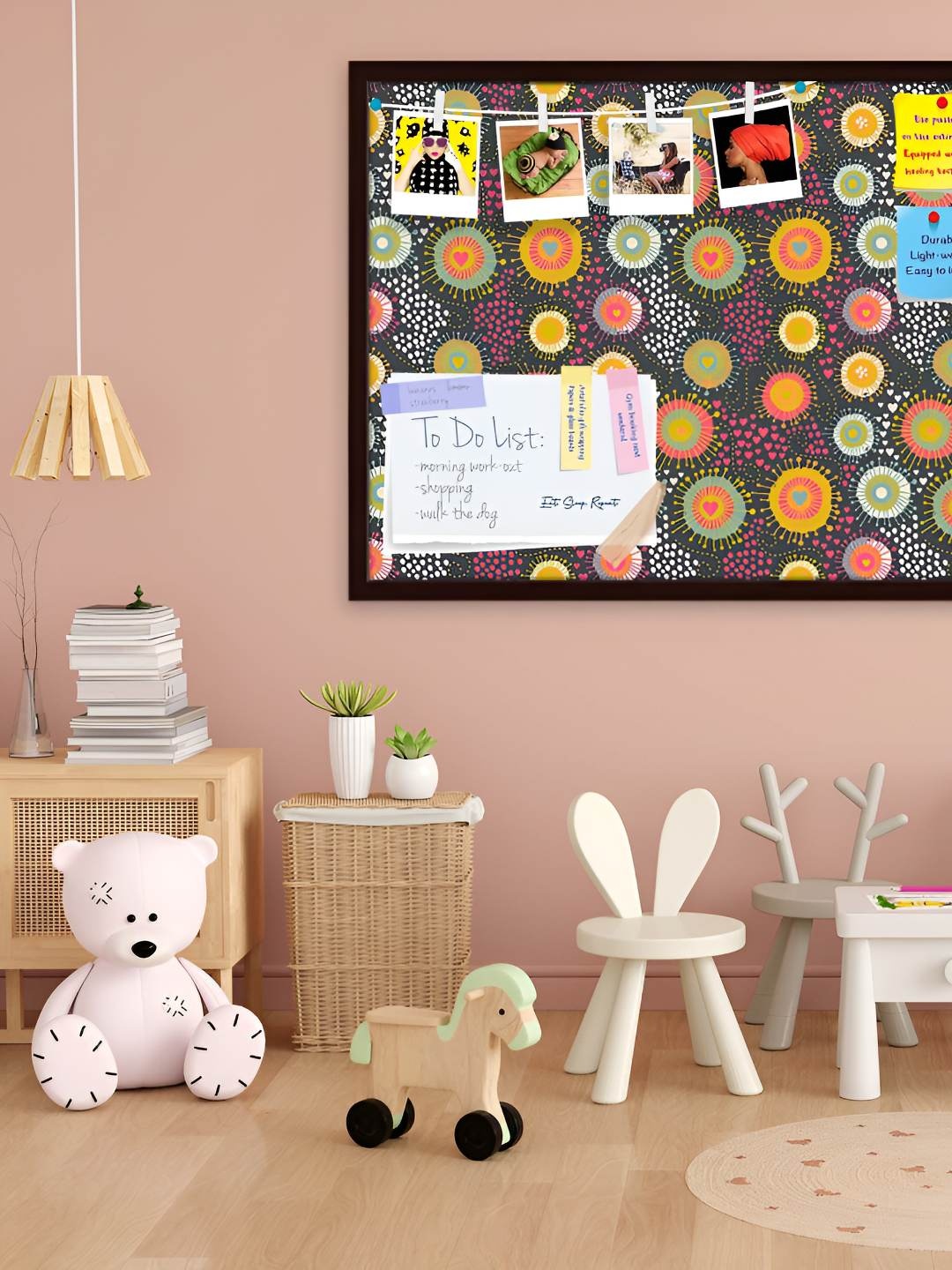 

ArtzFolio Wooden Notice Board, Multi