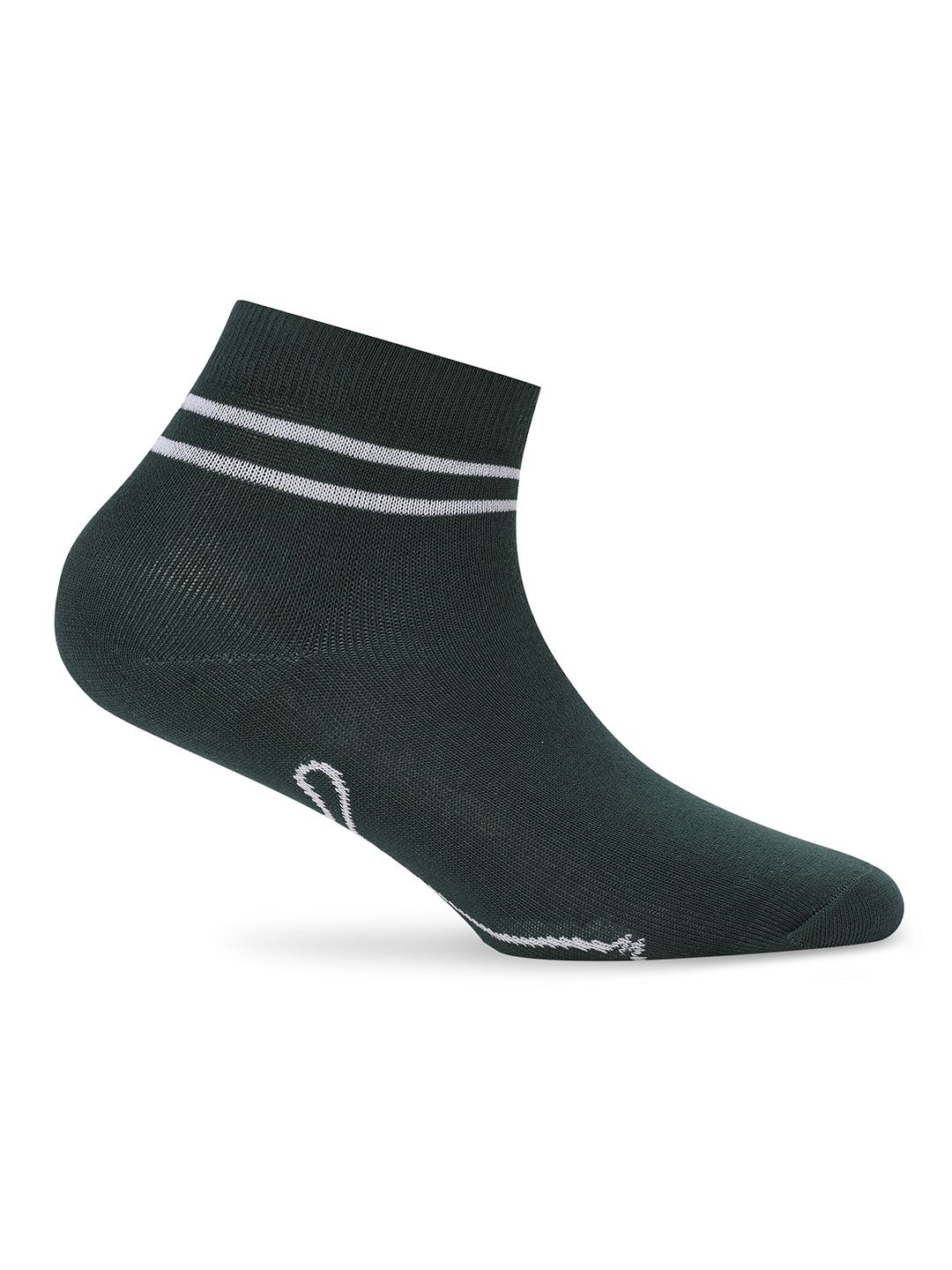 

Puma Unisex Patterned Ankle Length Cotton Socks, Green