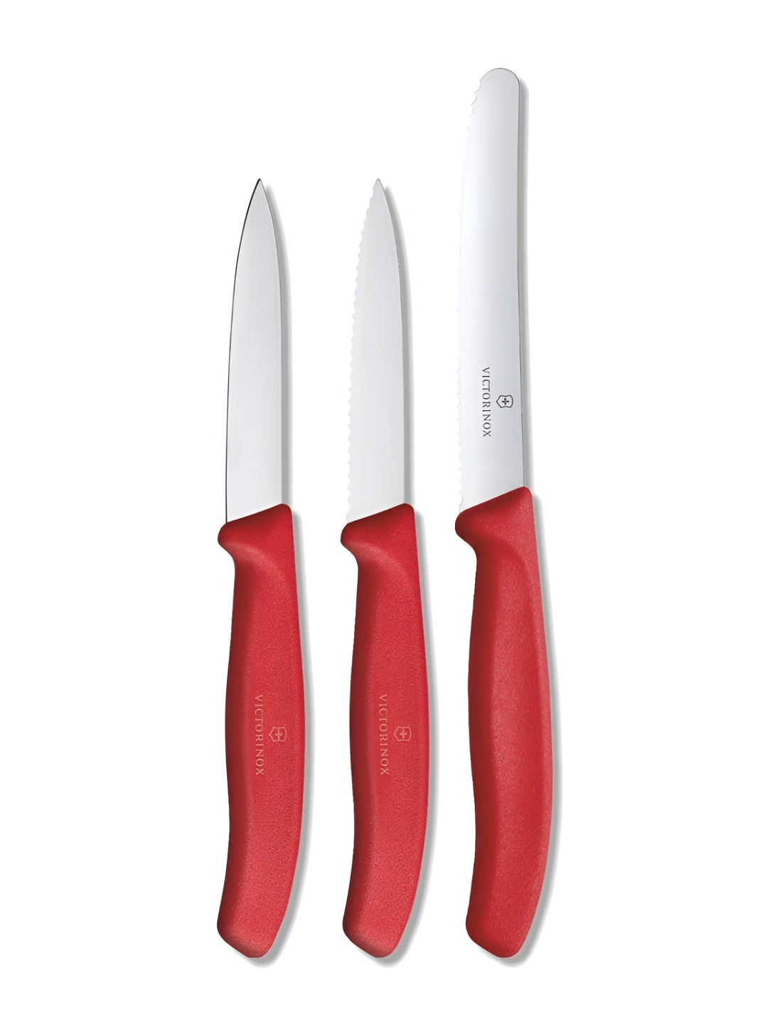 

Victorinox Swiss Classic Made Red 3 Pieces Stainless Steel Paring Knife