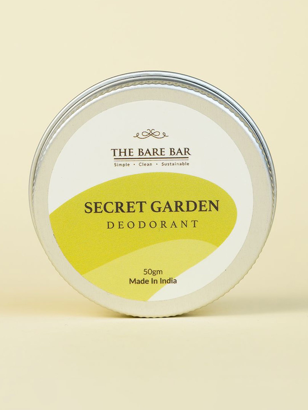 

The Bare Bar Secret Garden Deodorant- 50 g, Cream