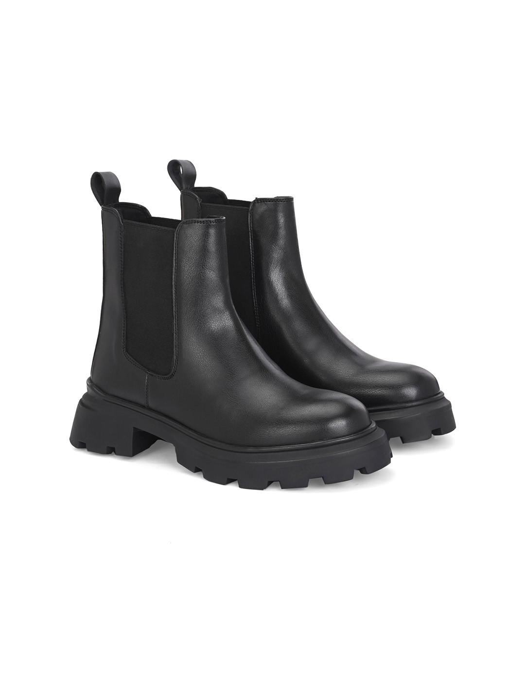 

Delize Men Lightweight Chelsea Boots, Black