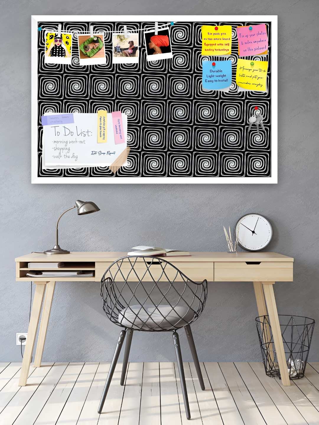 

ArtzFolio Wooden Notice Board, Multi