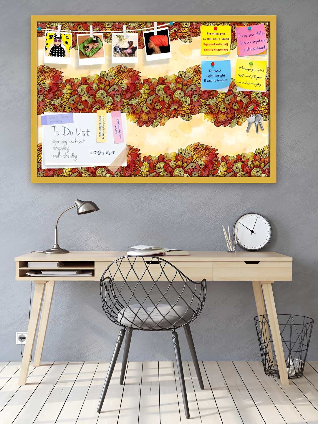 

ArtzFolio Wooden Notice Board, Multi