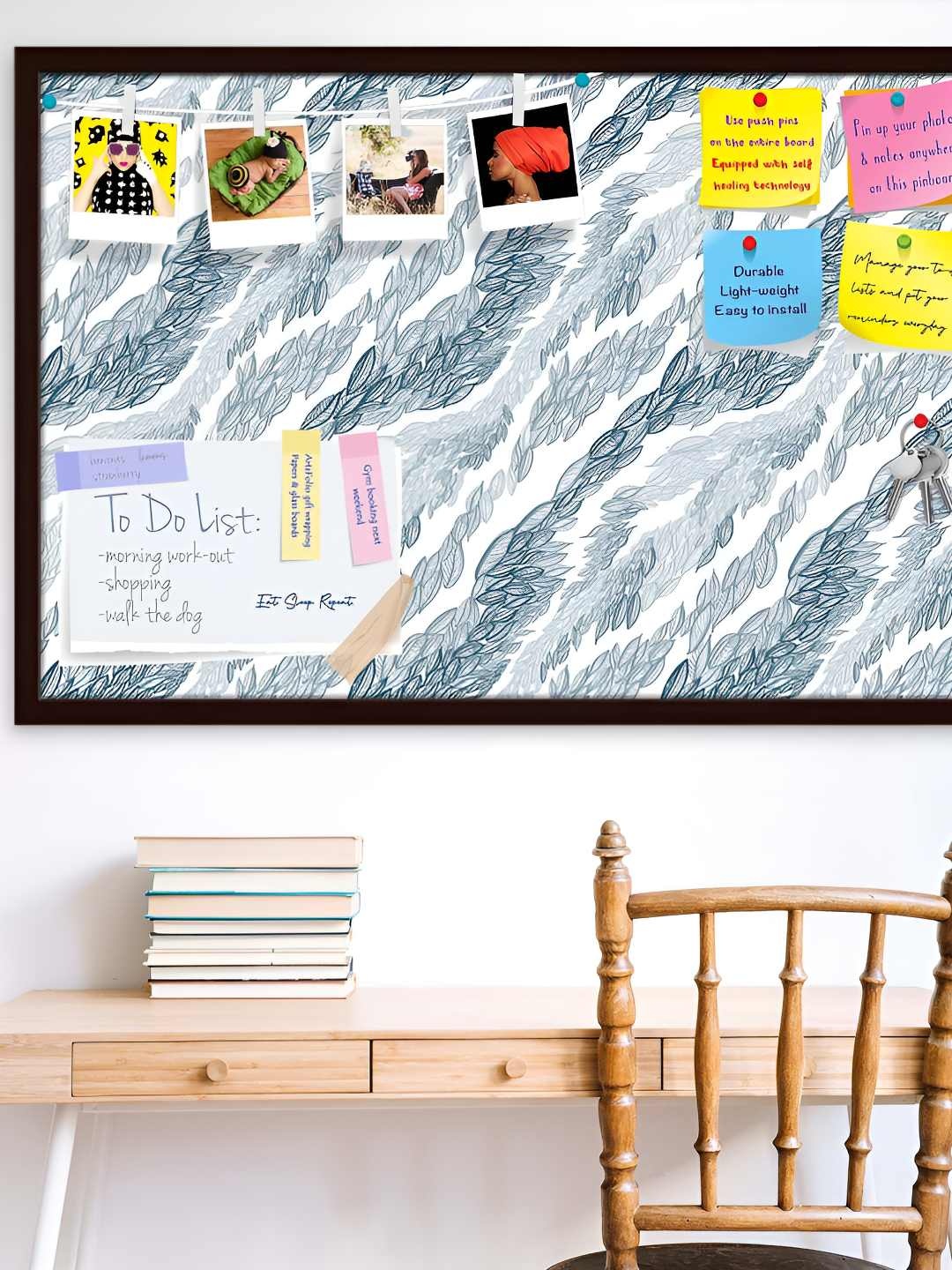 

ArtzFolio Wooden Notice Pin Board, Multi