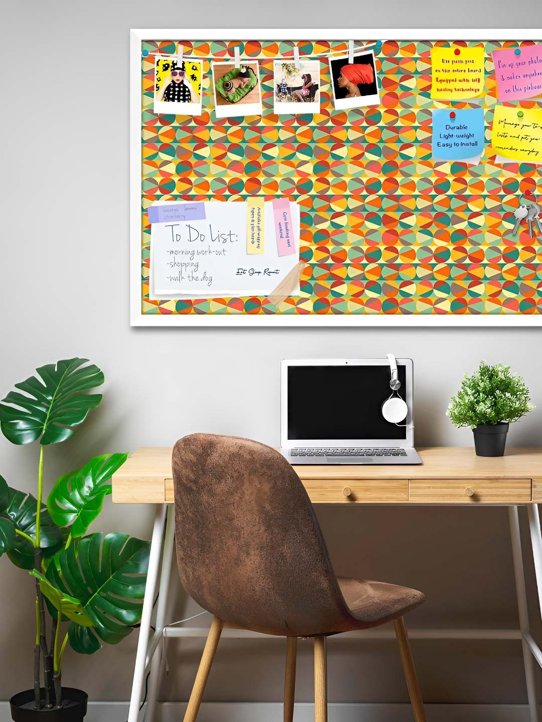 

ArtzFolio Wooden Notice Pin Board, Multi