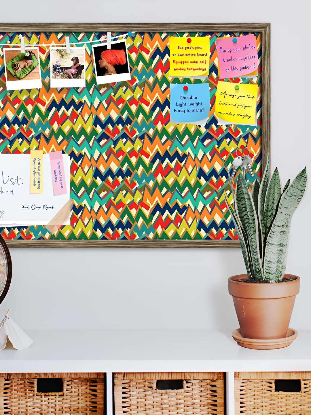 

ArtzFolio Wooden Notice Board, Multi
