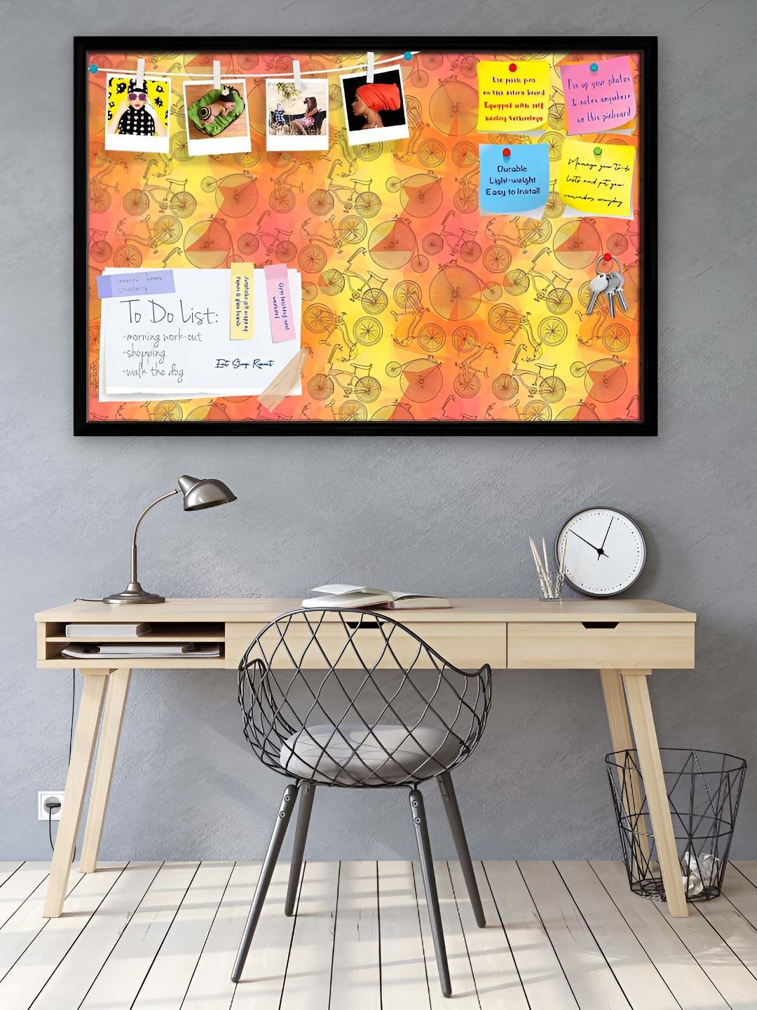 

ArtzFolio Wooden Notice Board, Multi