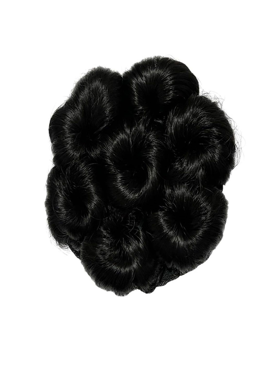 

D-Divine Clip-In Curly Bun Hair Extension - Black