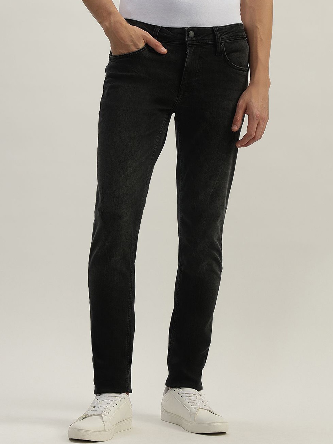 

Antony Morato Men Mid-Rise Skinny Fit Jeans, Black