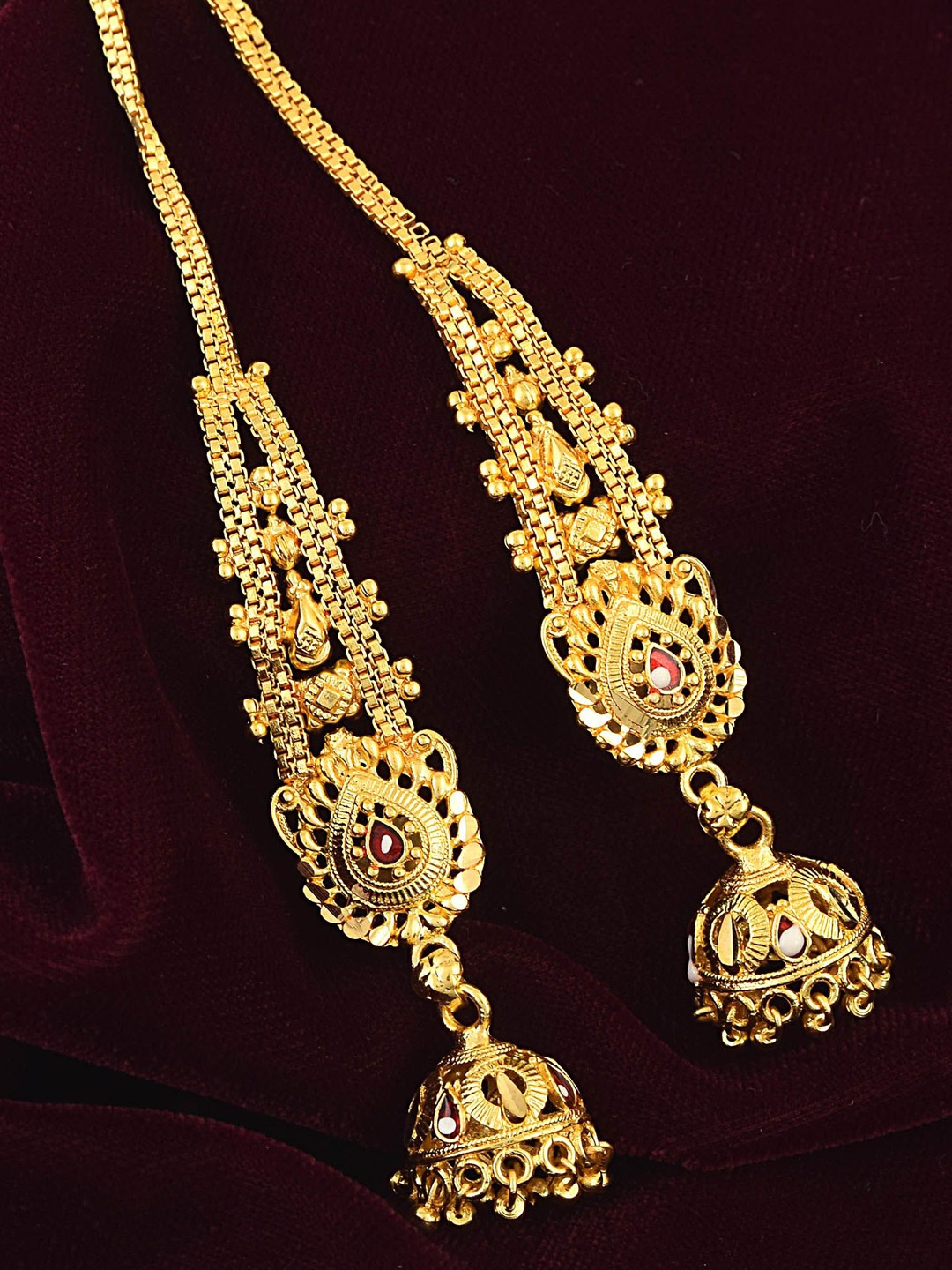 

MEMOIR Gold-Plated Classic Jhumkas