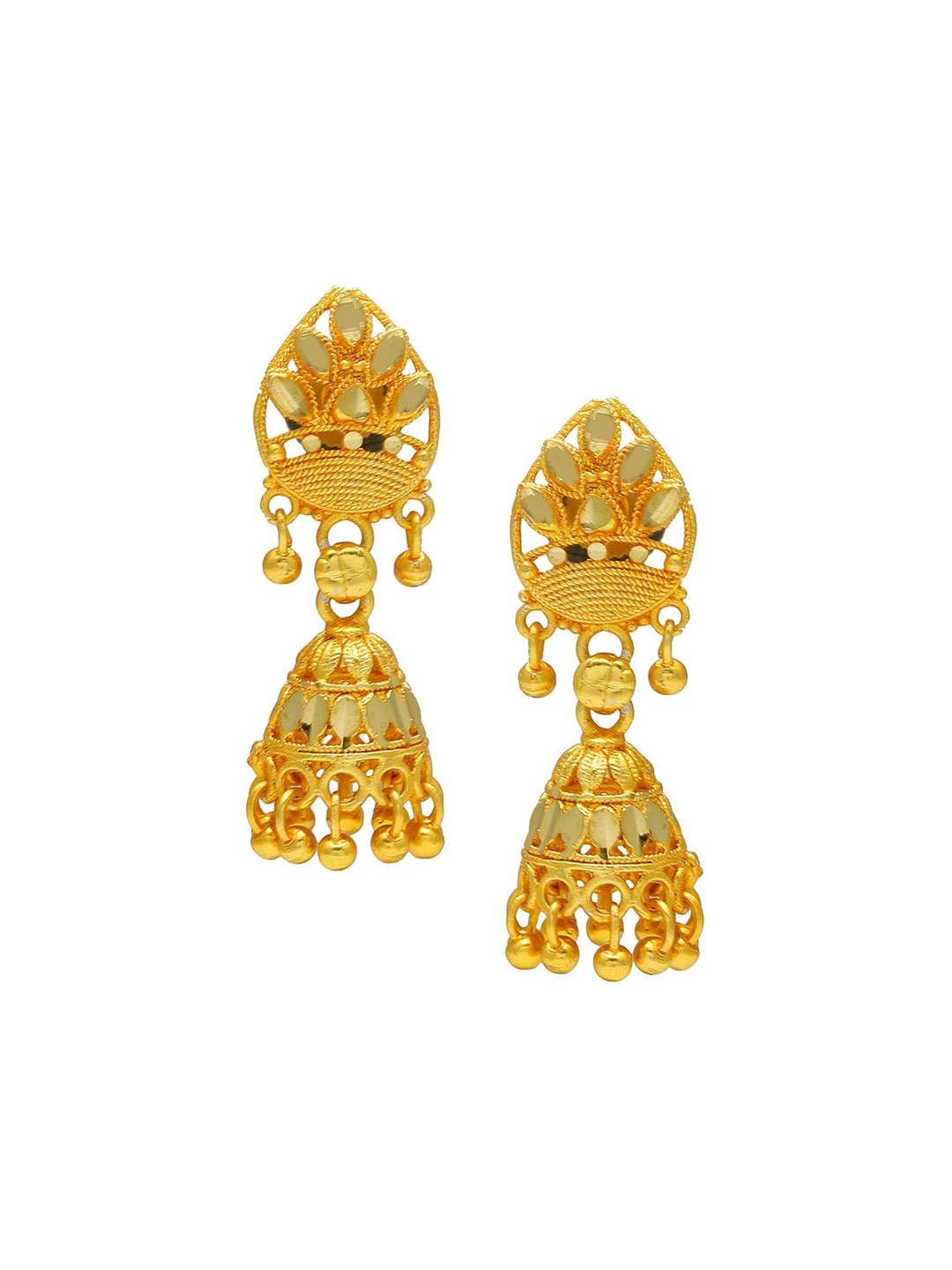 

MEMOIR Gold-Plated Classic Jhumkas