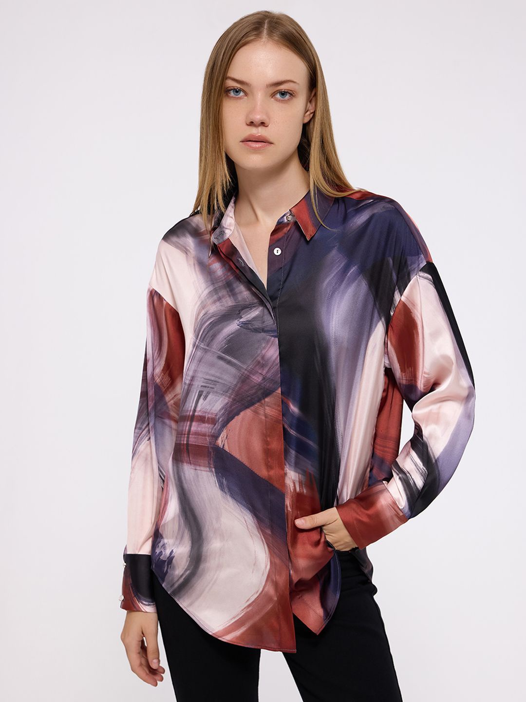 

COVER STORY Women Opaque Printed Casual Shirt, Multi