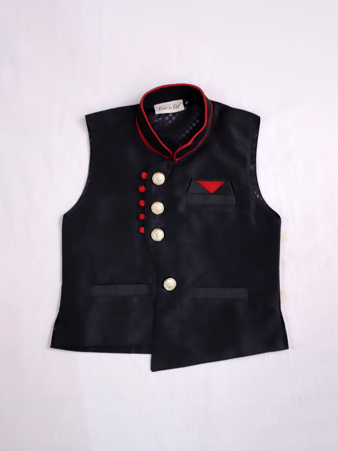 

BownBee Boys Waistcoat, Black