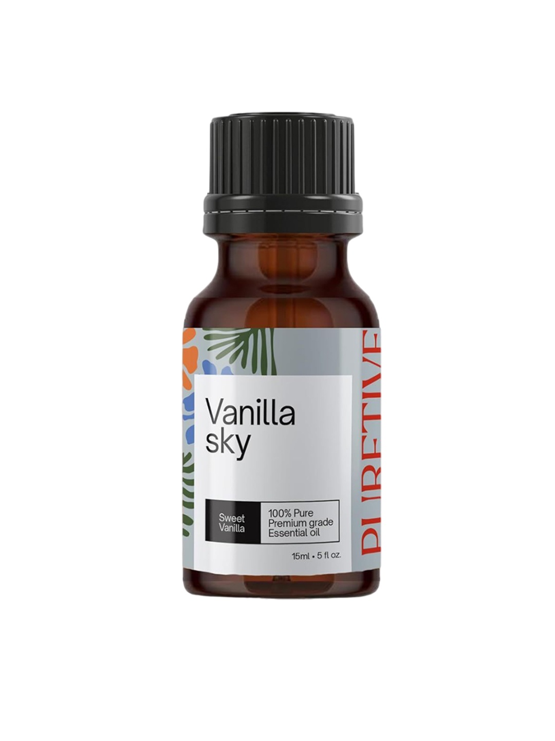 

Puretive Botanics Vanilla Sky Aromatherapy Diffuser Oil- 15 ml, Transparent