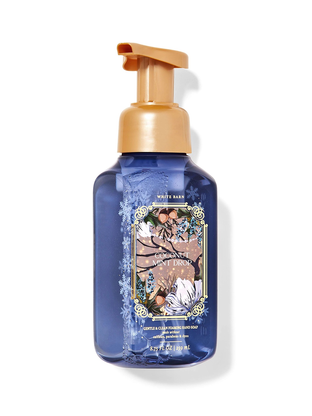 

Bath & Body Works Coconut Mint Drop Gentle & Clean Foaming Hand Soap - 259 ml, Blue