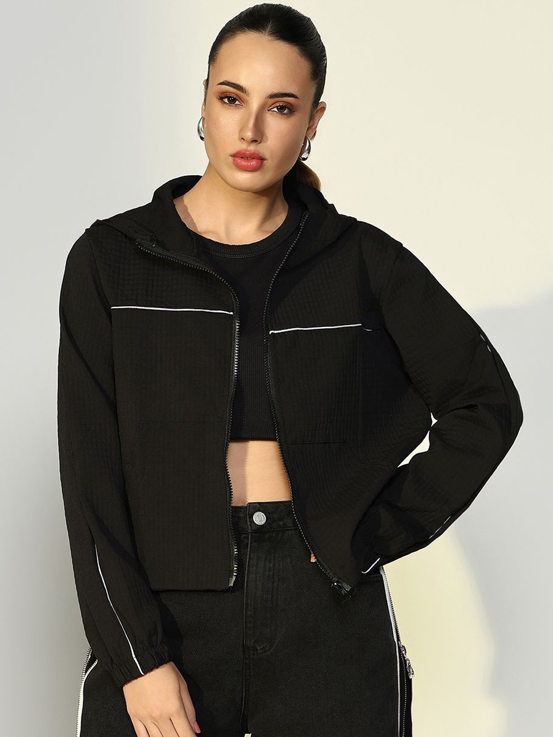 

SHOWOFF Windcheater Tailored Jacket, Black