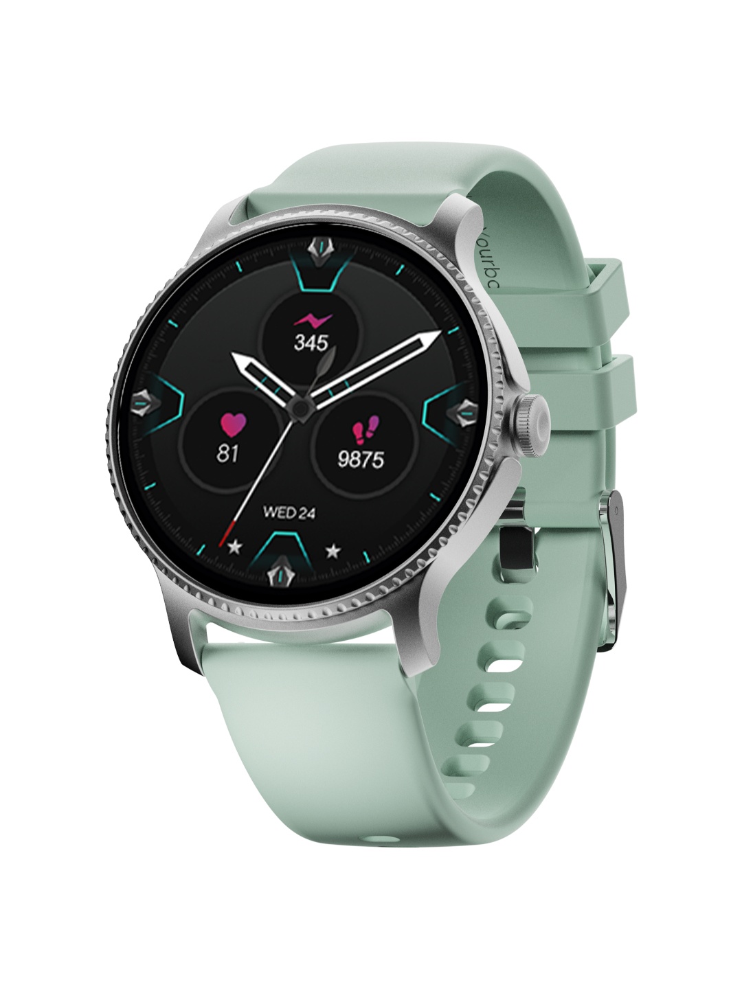 

boAt Lunar Discovery 1.39" Display Smartwatch, Green