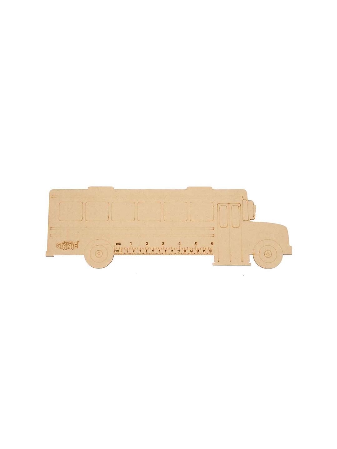 

LITTLE GINNIE Brown Self Design Craft Accessories Stationery