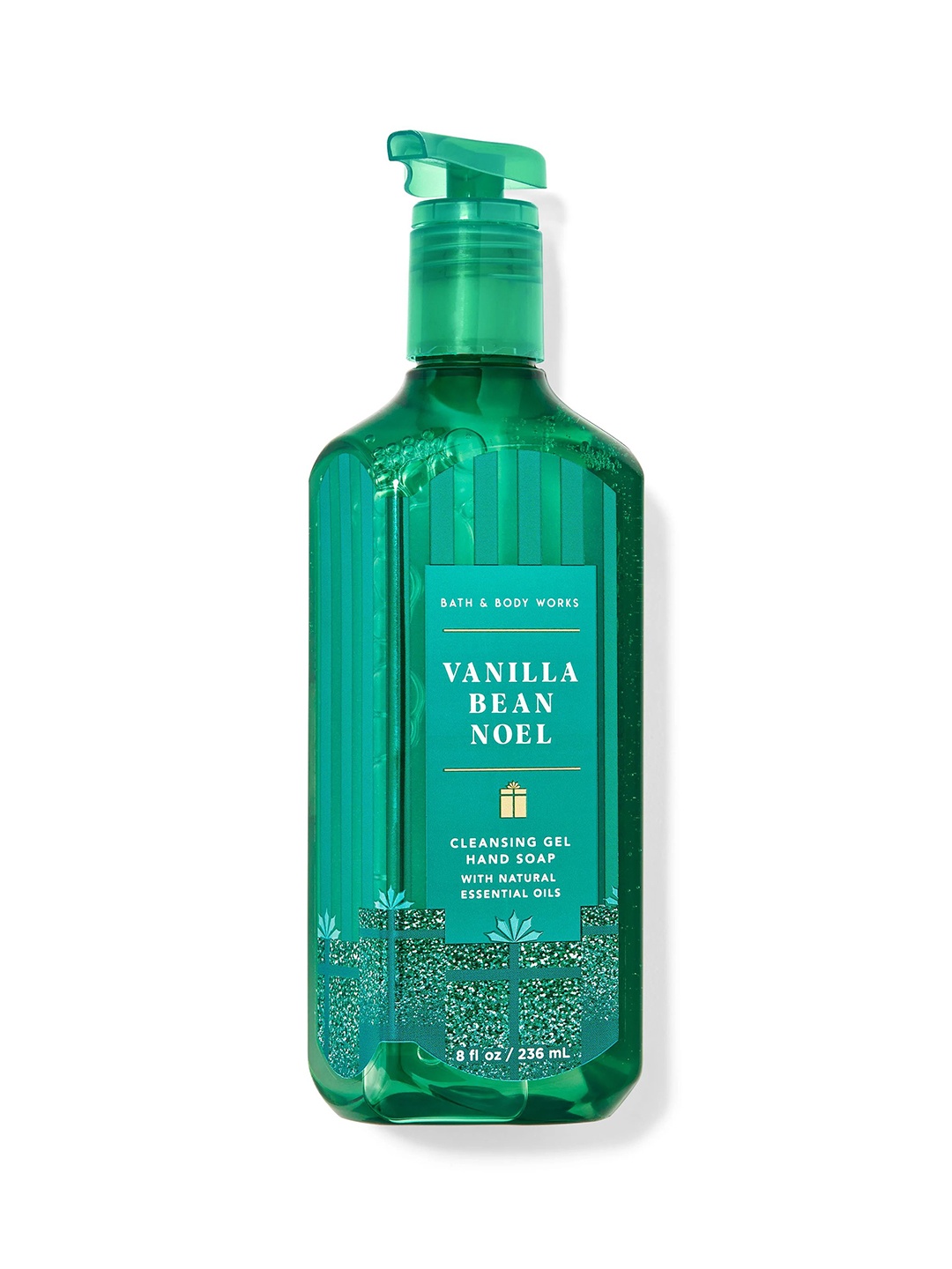 

Bath & Body Works Vanilla Bean Noel Gentle Gel Hand Soap - 236ml, Green