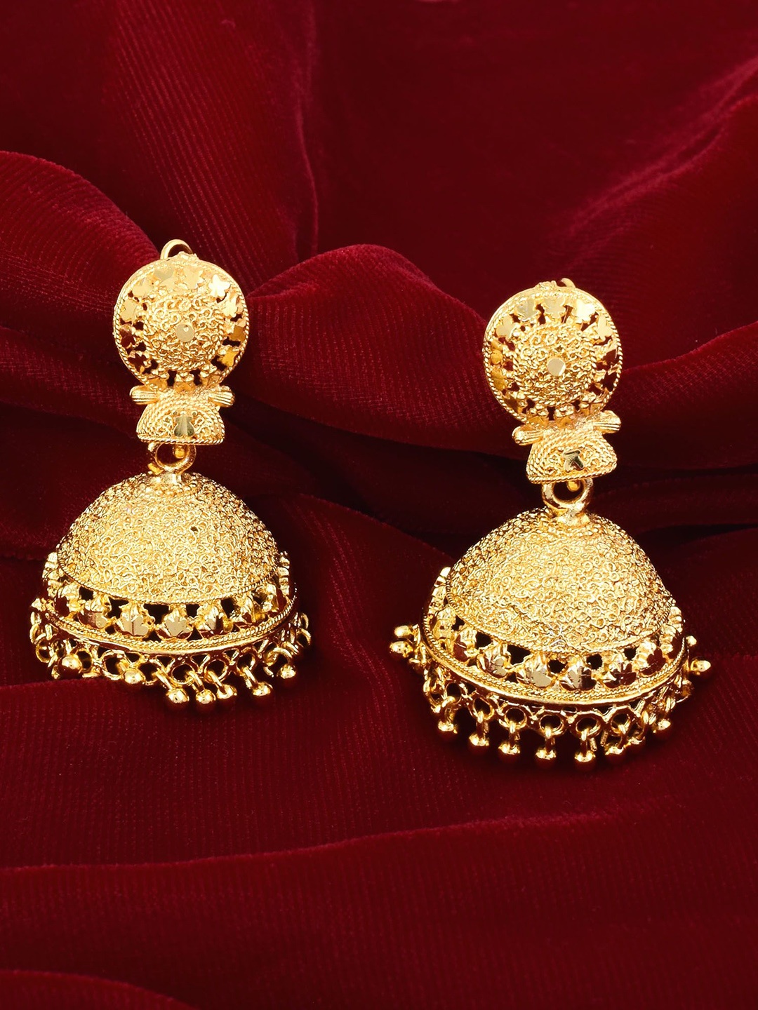 

MEMOIR Gold-Plated Classic Jhumkas