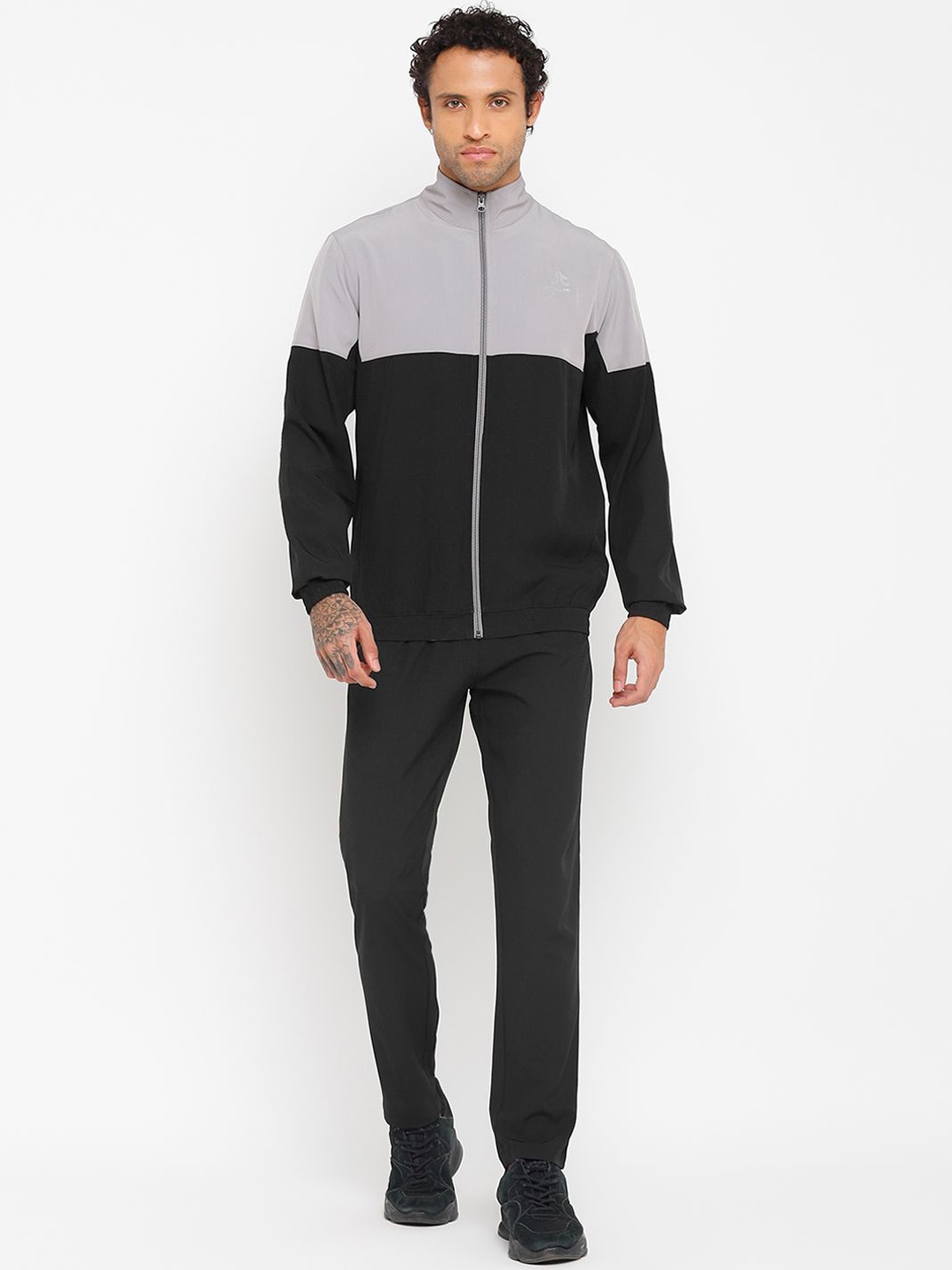 

OFF LIMITS Men Mid-Rise Tracksuits, Black