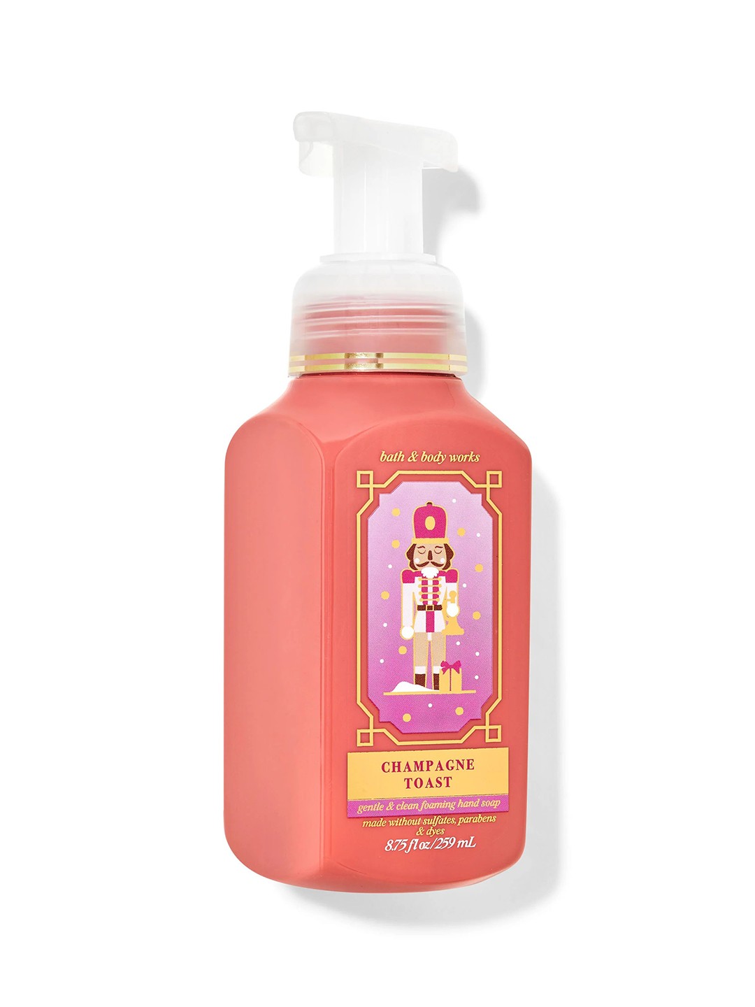 

Bath & Body Works Champagne Toast Gentle & Clean Foaming Hand Soap - 259 ml, White