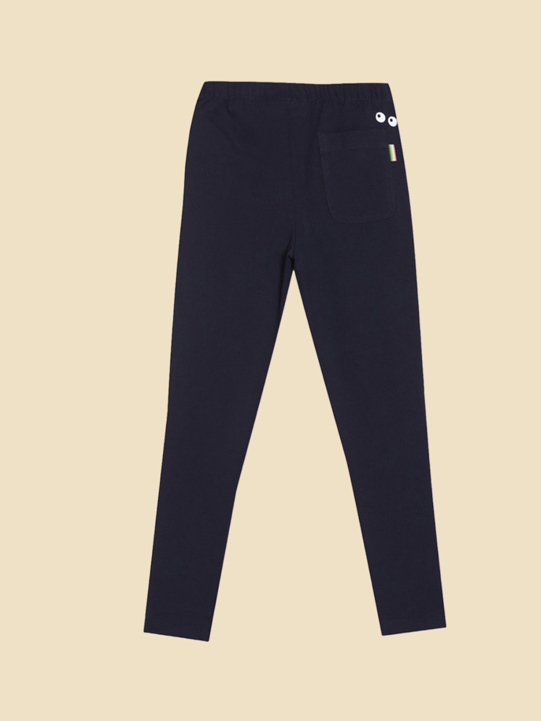 

PILOLO Mid-Rise Ankle-Length Leggings, Navy blue