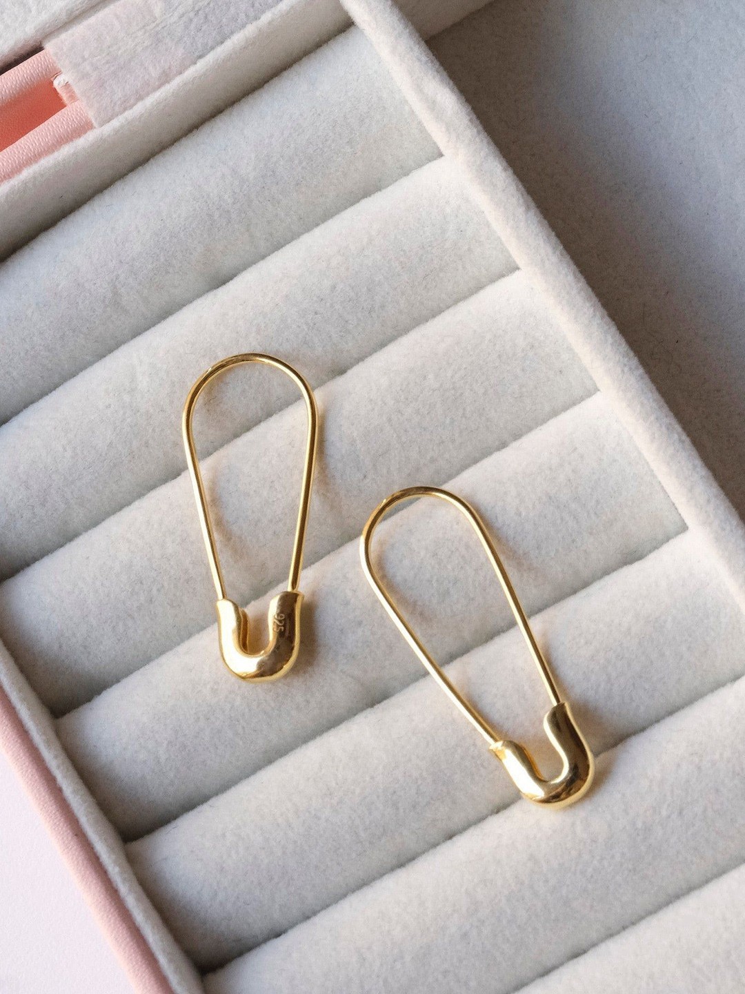 

Anushka Jain Jewellery 925 Sterling Silver Gold Plated Classic Drop Earrings