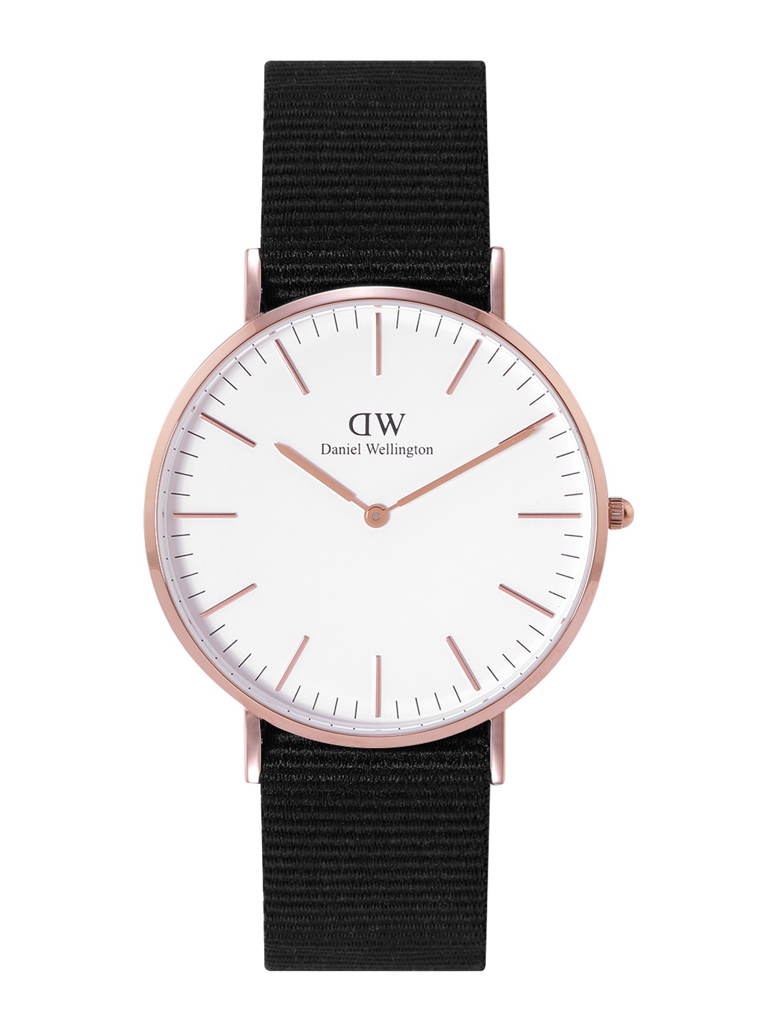 

Daniel Wellington Men Dial & Textured Straps Analogue Watch DW00100257K, White